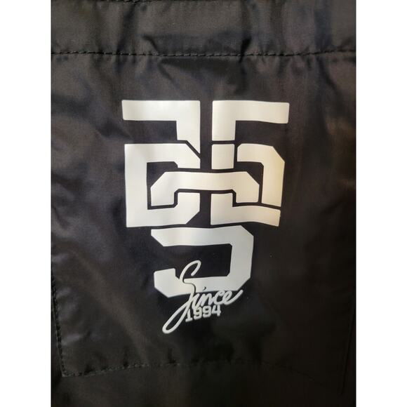 Fifty Five DSL Black Drawstring Waist Outdoor Men's Jadio Coaches Jacket 2XL NWT - Picture 4 of 7